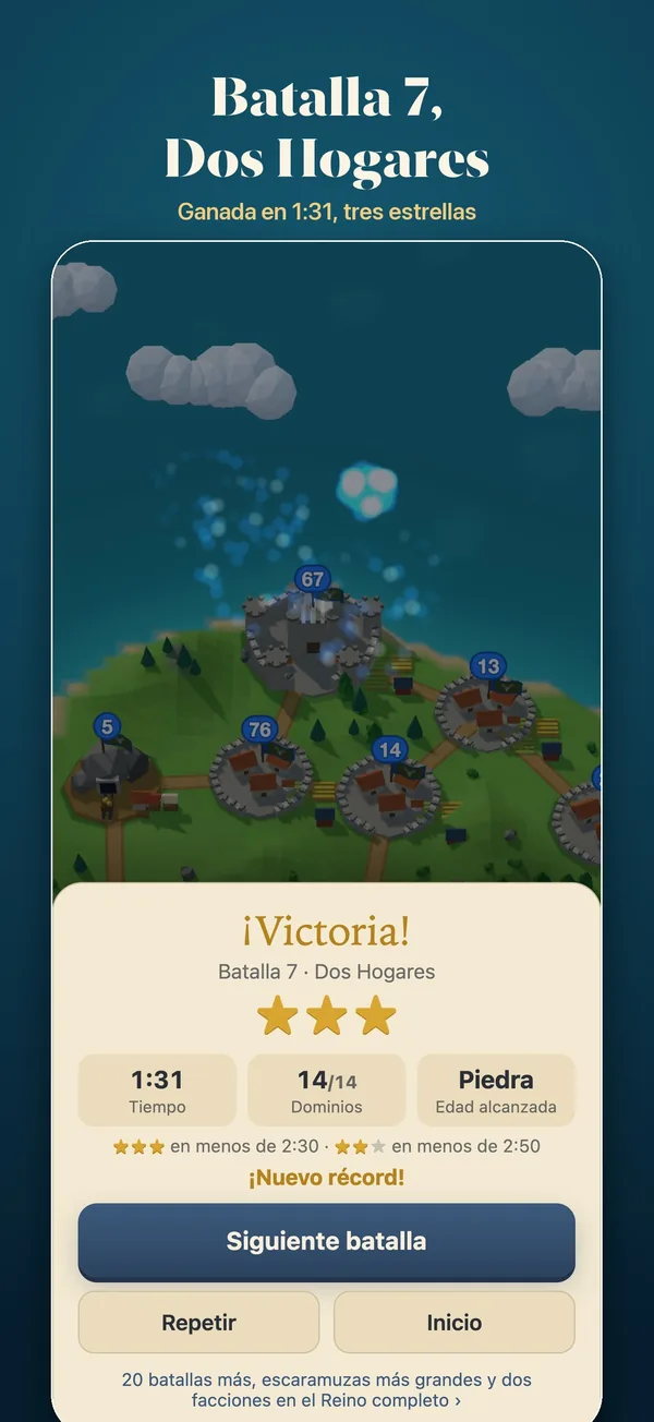 Victoria en la batalla 7, Dos Hogares